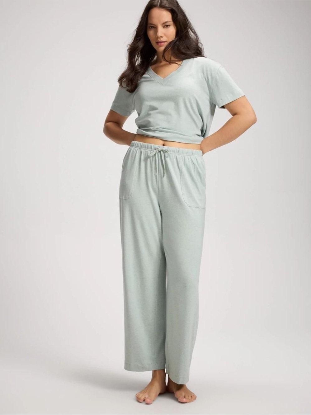 Soma Most Loved Cotton Pajama Set Size L - Picture 15 of 16